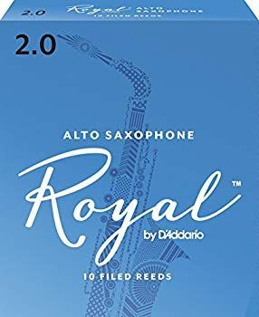 (未使用･未開封品)　RICO ロイヤル リード アルトサクソフォーン 強度:2(10枚入)ファイルド RJB1020 lok26k6 未使用・未開封品) RICO ロイヤル リード アルトサクソフォーン 強度:2