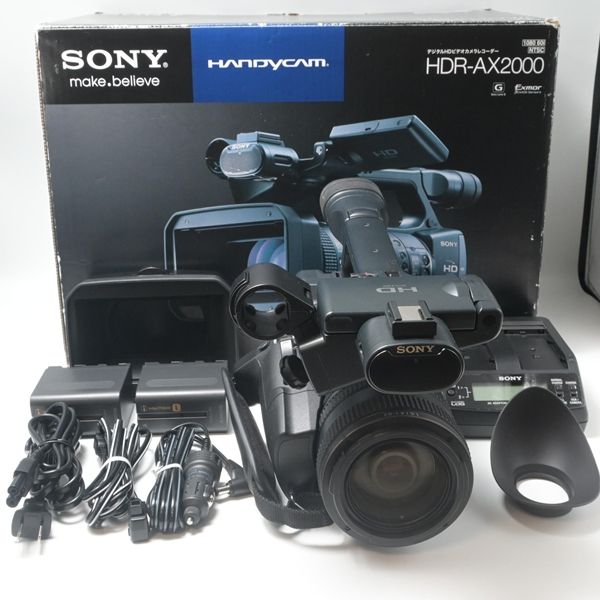 ソニー SONY デジタルHDビデオカメラ HDR-AX2000