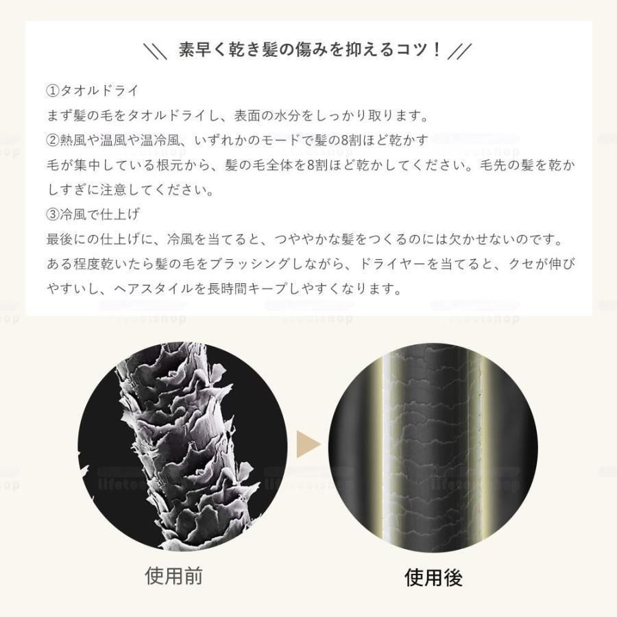 ヘアドライヤー 3.5億マイナスイオン