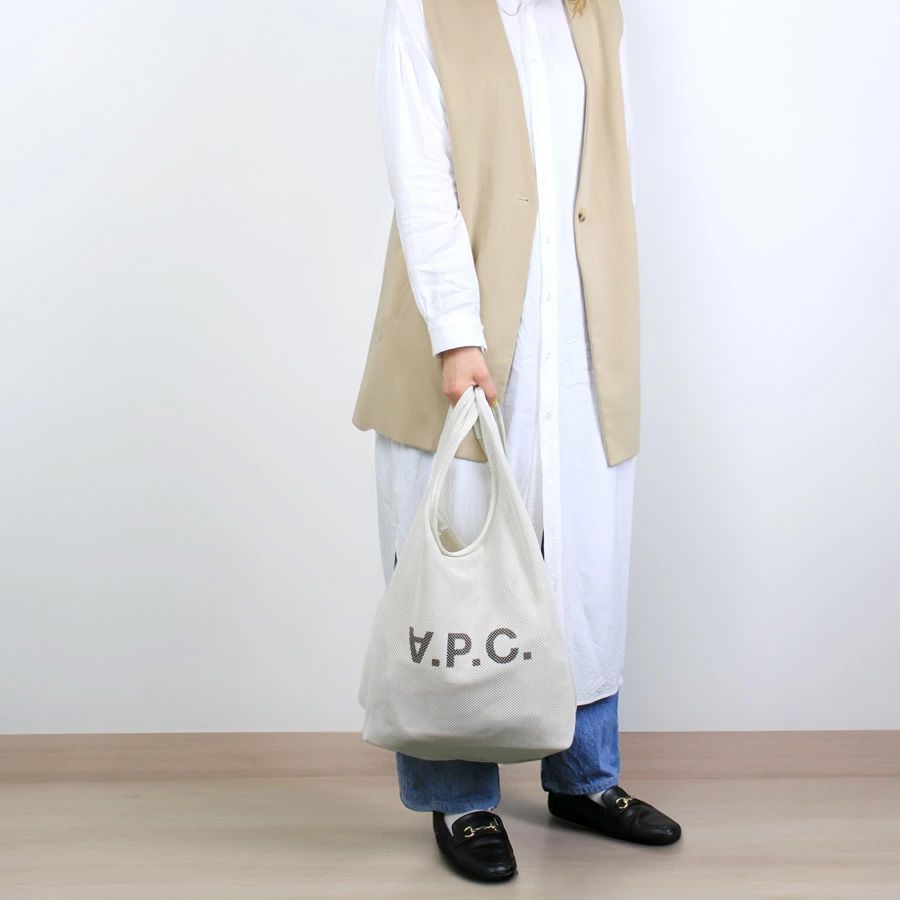 アーペーセーメッシュバッグ apc ショッピングバッグ A P C