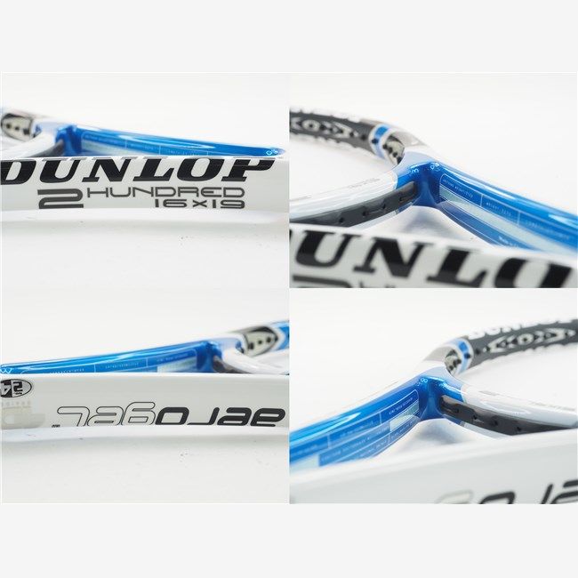 中古 テニスラケット ダンロップ エアロジェル 4D 200 16×19 ホワイト【限定カラー】 (G2)DUNLOP AEROGEL 4D 200 16×19 WHT 中古 テニスラケット ダンロップ エアロジェル 4D 200 16×19