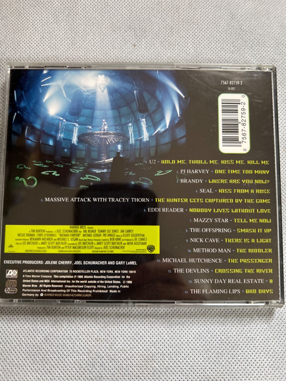サントラ Batman Forever Tracey Thorn U2（Buy U2 : Hold Me