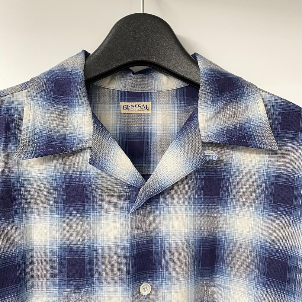 中古】GENERAL by lemontea オンブレチェックレーヨンオープン
