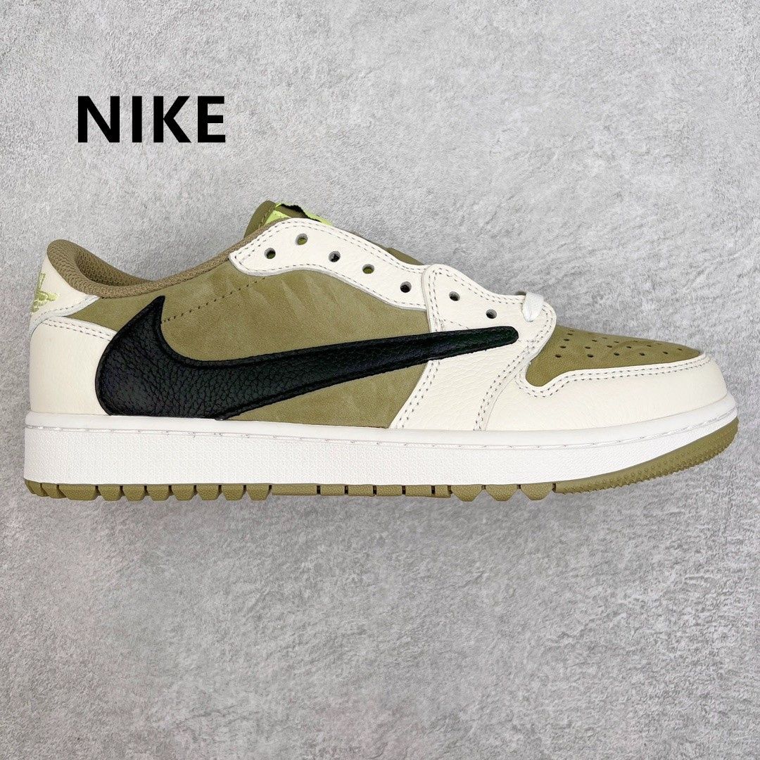 新品 未使用 Nike Air Jordan 1 low Og Golf Travis Scott FZ3124-200 男女兼用