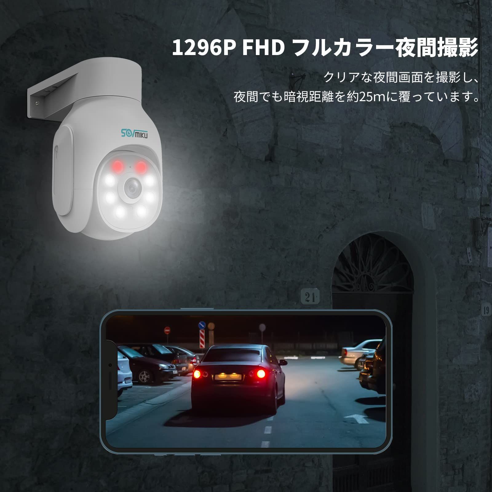 PTZ 300万画素フル