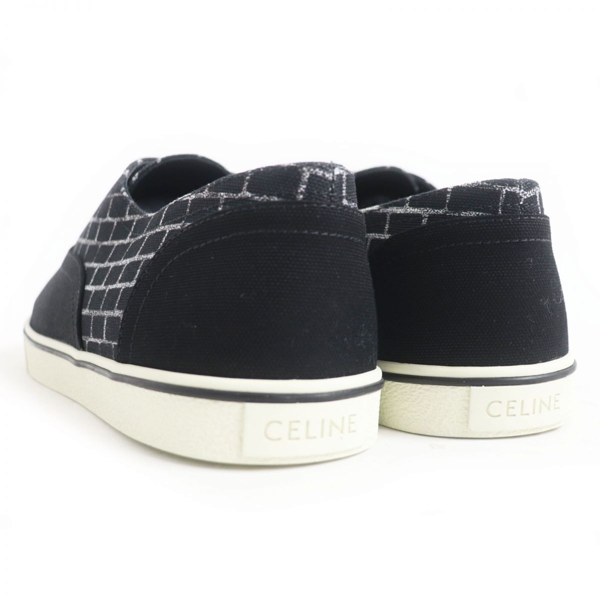 未使用品□CELINE/セリーヌ ELLIOT/エリオット レンガ 総柄 レース  