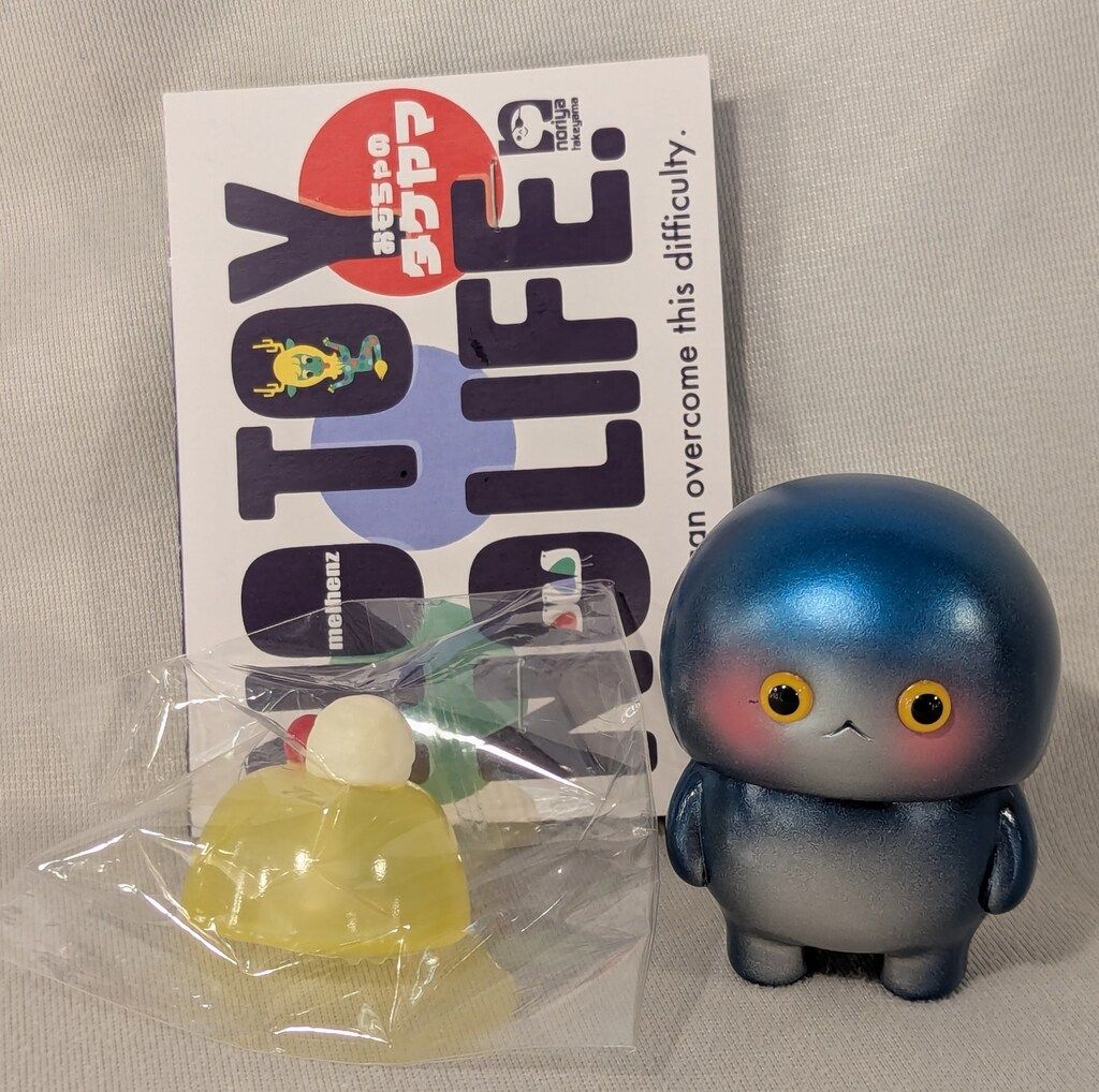 タケヤマノリヤ オタマノカリス 超希少 ソフビ タケヤマノリヤ オタマノカリス 紺色成型/銀/メタ青 - メルカリ