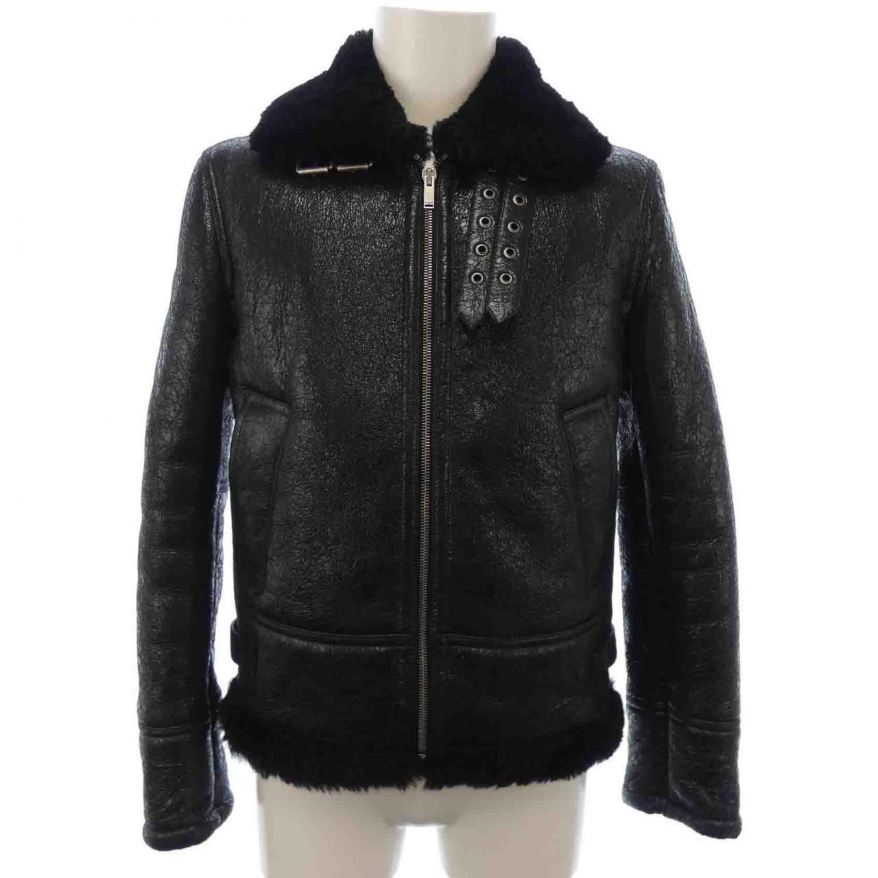 SAINT LAURENT ムートンレザージャケット　630132 YCCR2 SAINT LAURENT サンローラン 630132 YCCR2 Paris ムートン