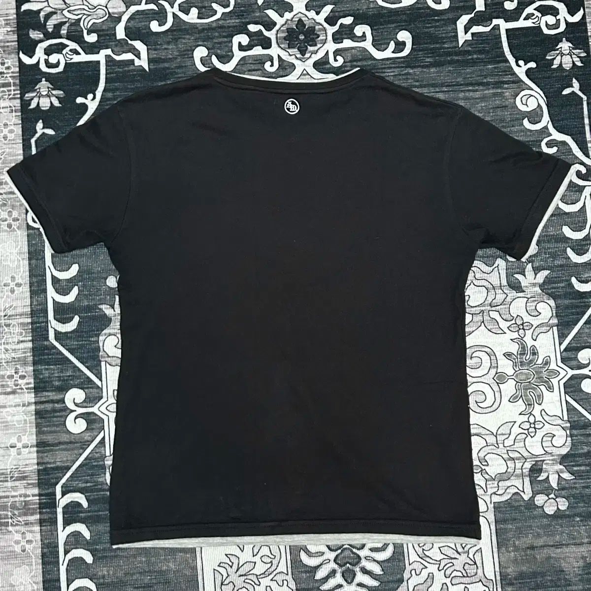 フリービット パンク ドクロ Y2K レイヤード 半袖