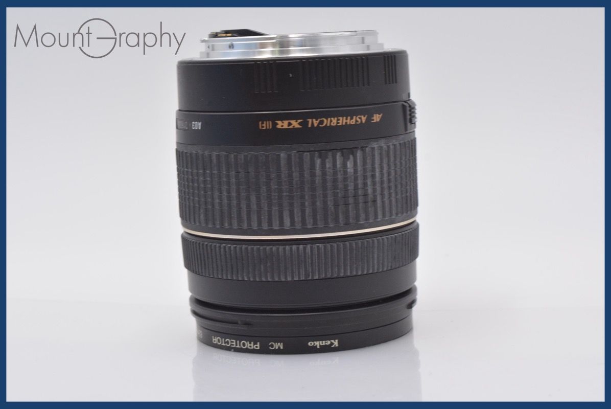 上 タムロン TAMRON AF ASPHERICAL XR IF 28-200mm F3.8-5.6 MACRO 前後キャップ-レンズフィルター付 キヤノンEF用 AF am261