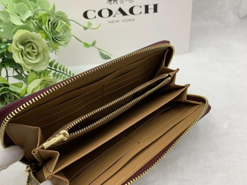 コーチ COACH 長財布 財布 シグネチャー ピーナッツ コラボ スヌーピー ストラップ付き ラウンドファスナー ウォレット ロングジップ  プレゼント ロング ジップ 新品 未使用 ファッション C4596 A236Z-22 - メルカリ