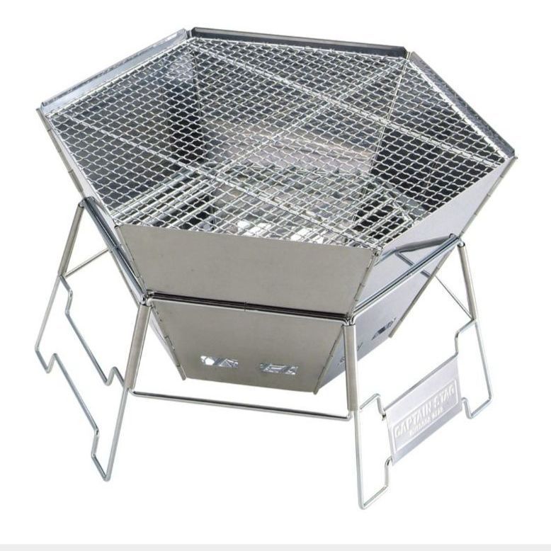 ヘキサステンレスファイアグリル M-6500