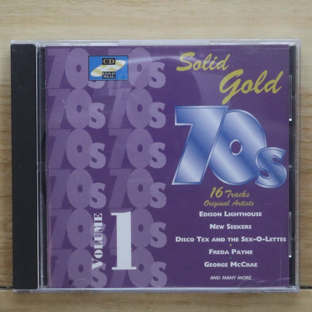 エスカペイズ/ポリフォニックス：未使用品CD 中古CD☆ヴェアリアス/Various□ Solid Gold 70s Volume 1-CD