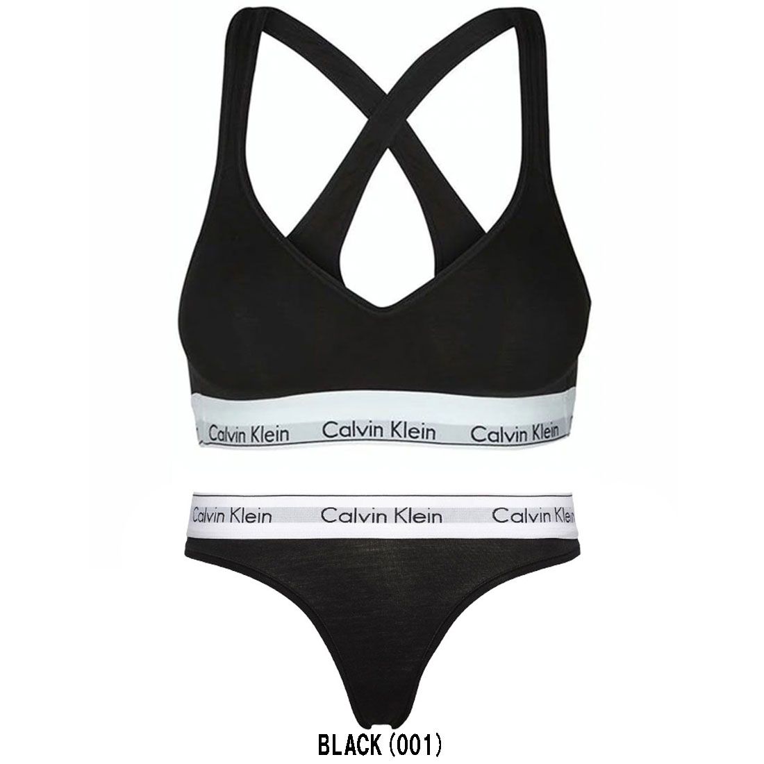 Calvin Klein カルバンクライン ck レディース ブラジャー Tバック ショーツ セット スポーツ ジム 筋トレ 運動 無地 女性用 下着 QF1654 F3786