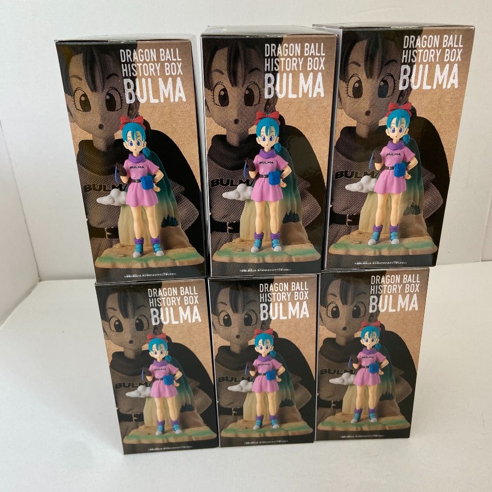 03w19101 ドラゴンボール HISTORY BOX ブルマ 6体セット