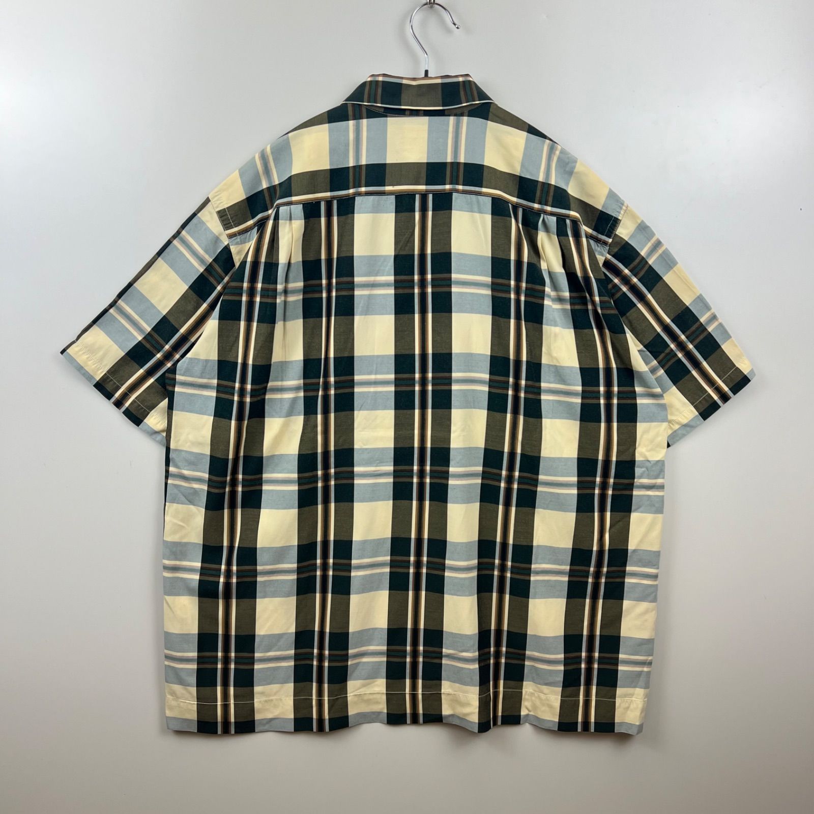 VINTAGE monsieur NICOLE ウール 切替 シャツ 48 古着 VINTAGE monsieur NICOLE ウール 切替 シャツ 48 古着 - メルカリ