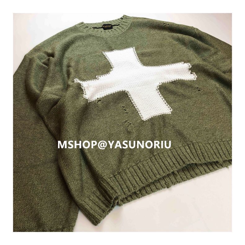 Kapital 5G Cross Knit Sweater クロスニット　セーター　クルーセーター