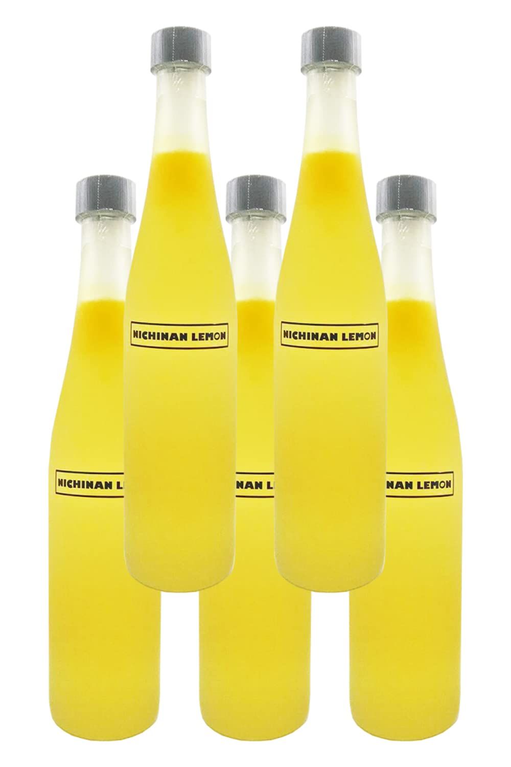 レモンシロップ 無添加 宮崎 日南レモン シロップ NICHINAN レモネード レモンソーダ 国産レモン レモン 果汁 500ml瓶 5