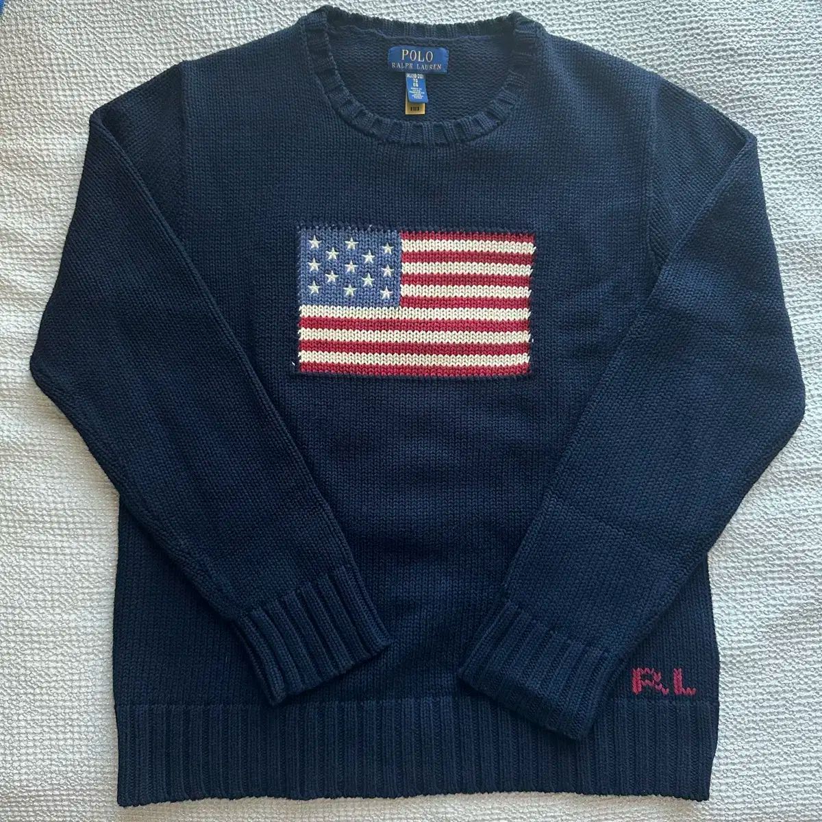 ポロ Ralph Lauren(ラルフローレン) 星条旗 ニット セーター