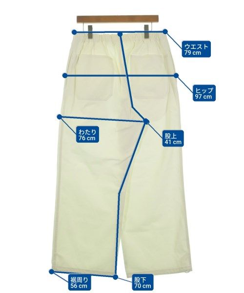 YLEVE チノパンツ 楽天市場】YLEVE イレーヴチノパン メンズ 4(XL位) 白【中古