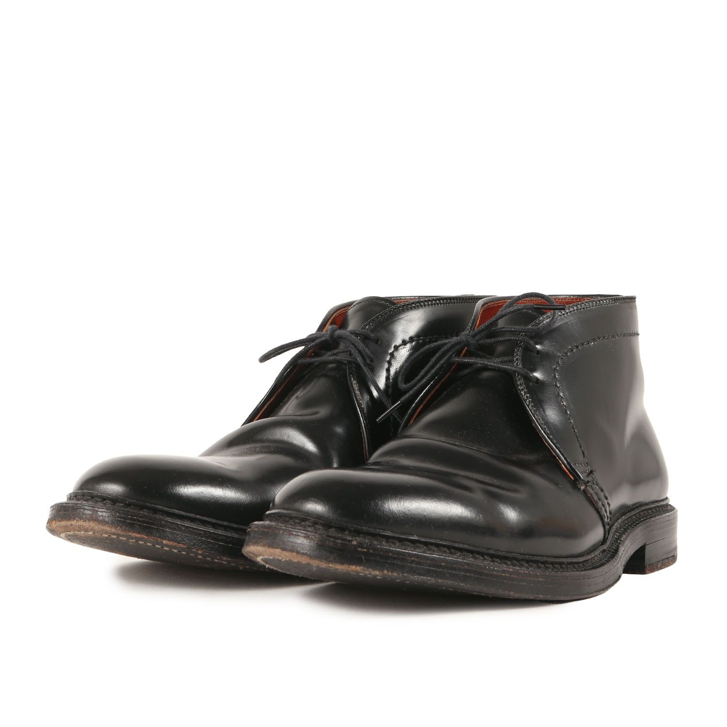 オールデン コードバン チャカーブーツ ブラック 9 B/D オールデン