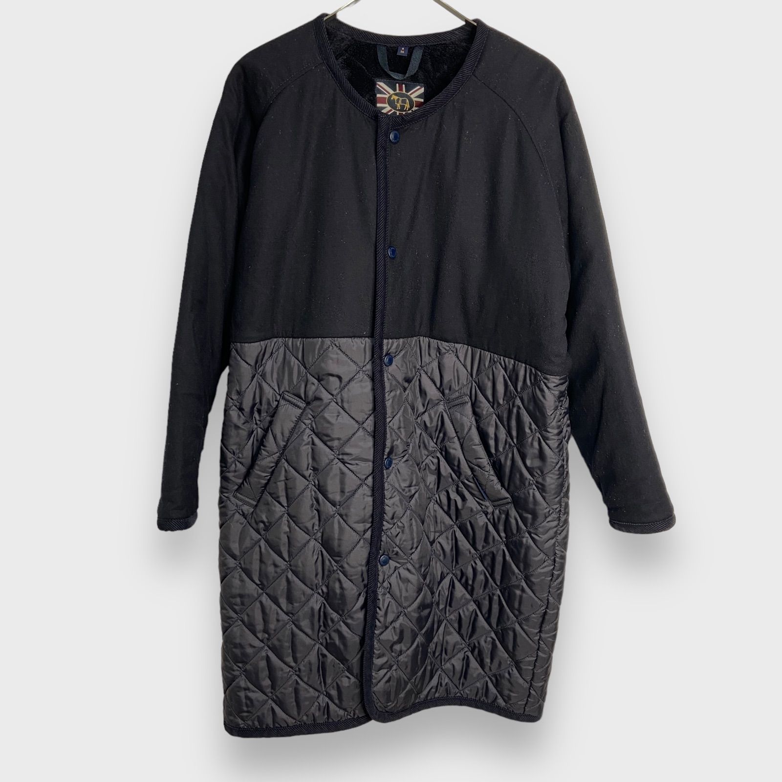 LAVENHAM☆パルグレーブファー ☆切替キルティングコート