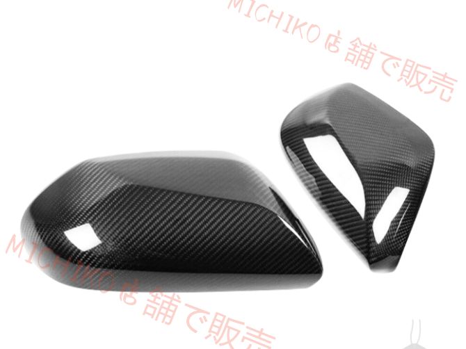 トヨタ カムリ 70系 2017年 - ドアミラーカバー サイド ガーニッシュ 軽量 キズ防止 カーボン
