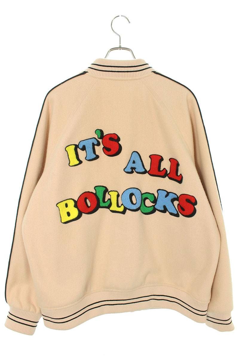 シュプリーム 21SS Jamie Reid It's All Bollocks Varsity Jacket