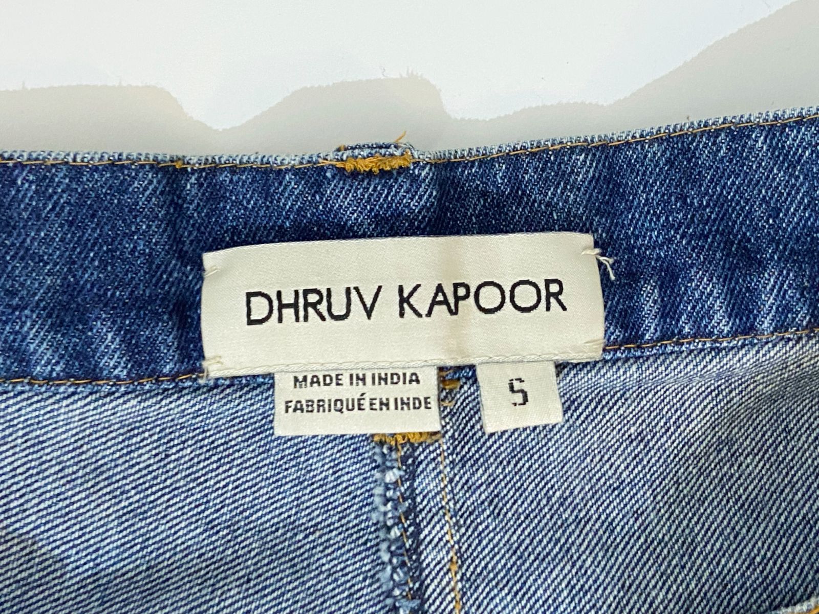 [DHRUV KAPOOR] ドゥルーフカプール パンツ Pants Dhruv Kapoor（ドゥルーフ・カプール）の「WIDE LEG JEANS