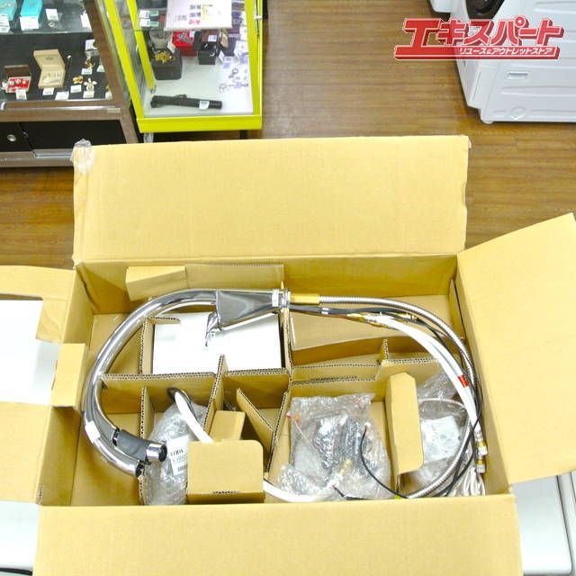 展示品 LIXIL INAX キッチン用タッチレス水栓 SF-NA492S-JG ハンズ 