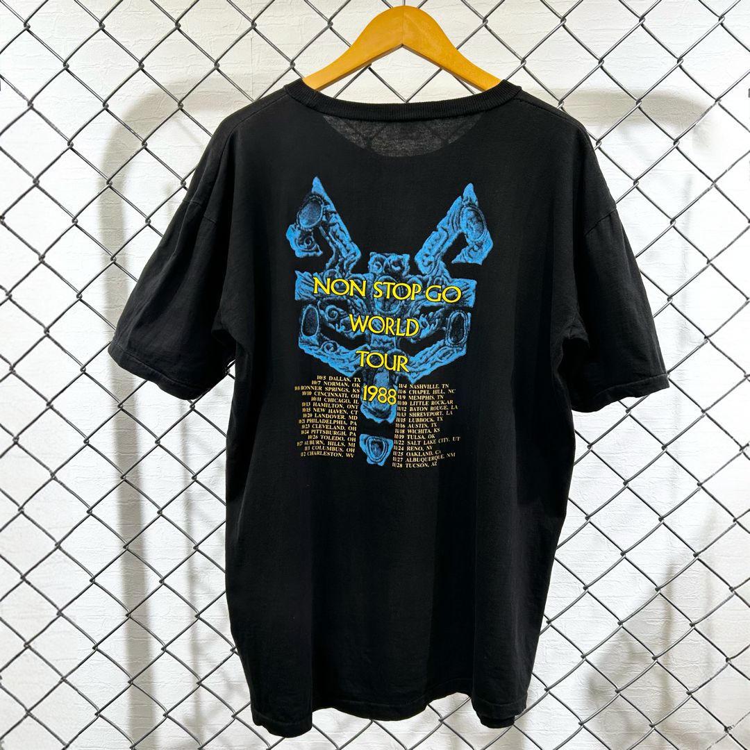 80s ROBERTPLANT プリントTシャツ バンT レッドツェペリン 80年代 1988