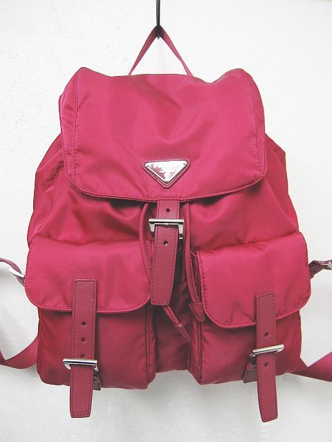 激レア【未使用】プラダ PRADA B2811 VELA ibisco リュックサック 