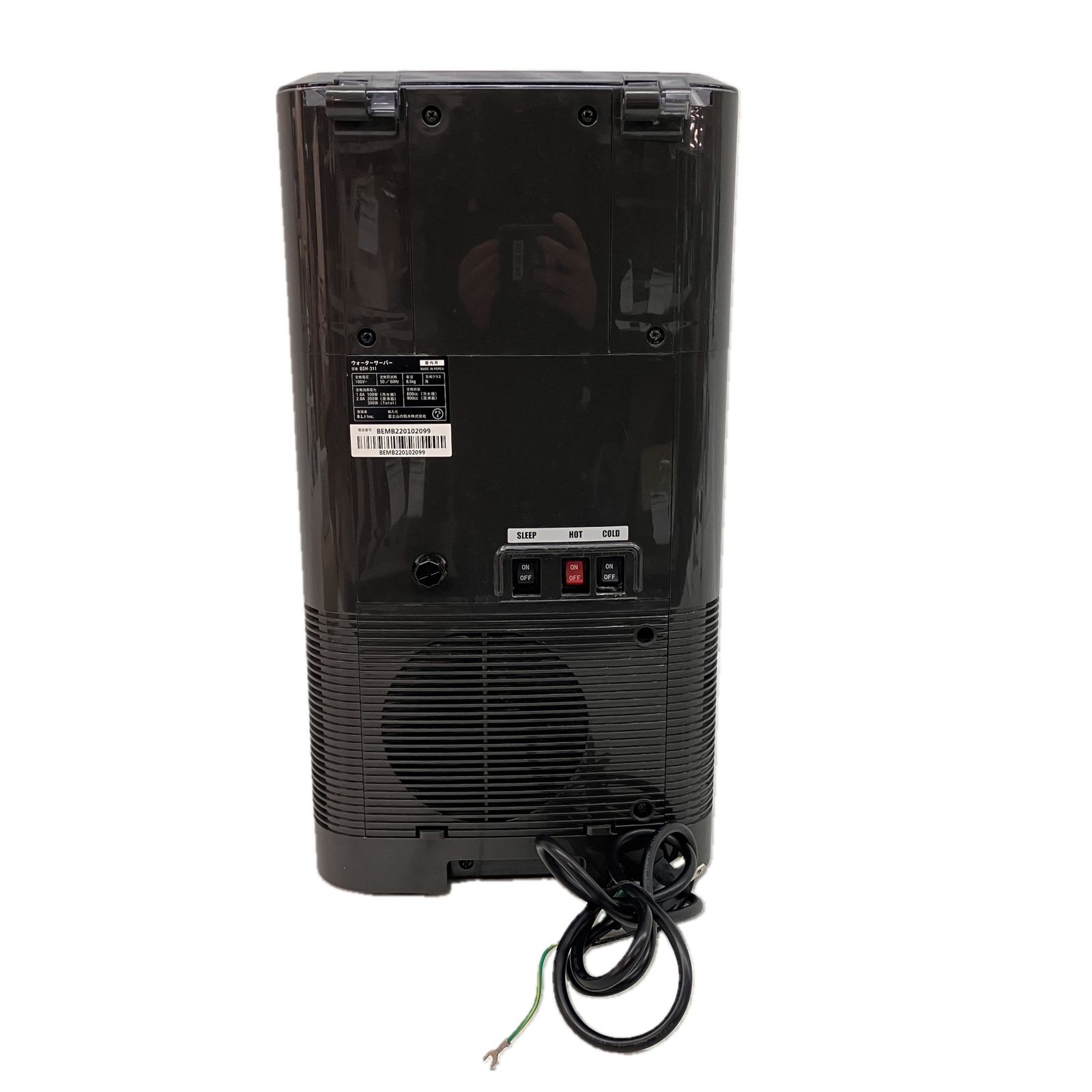 ウォーターサーバー フィルターカートリッジ4個付き