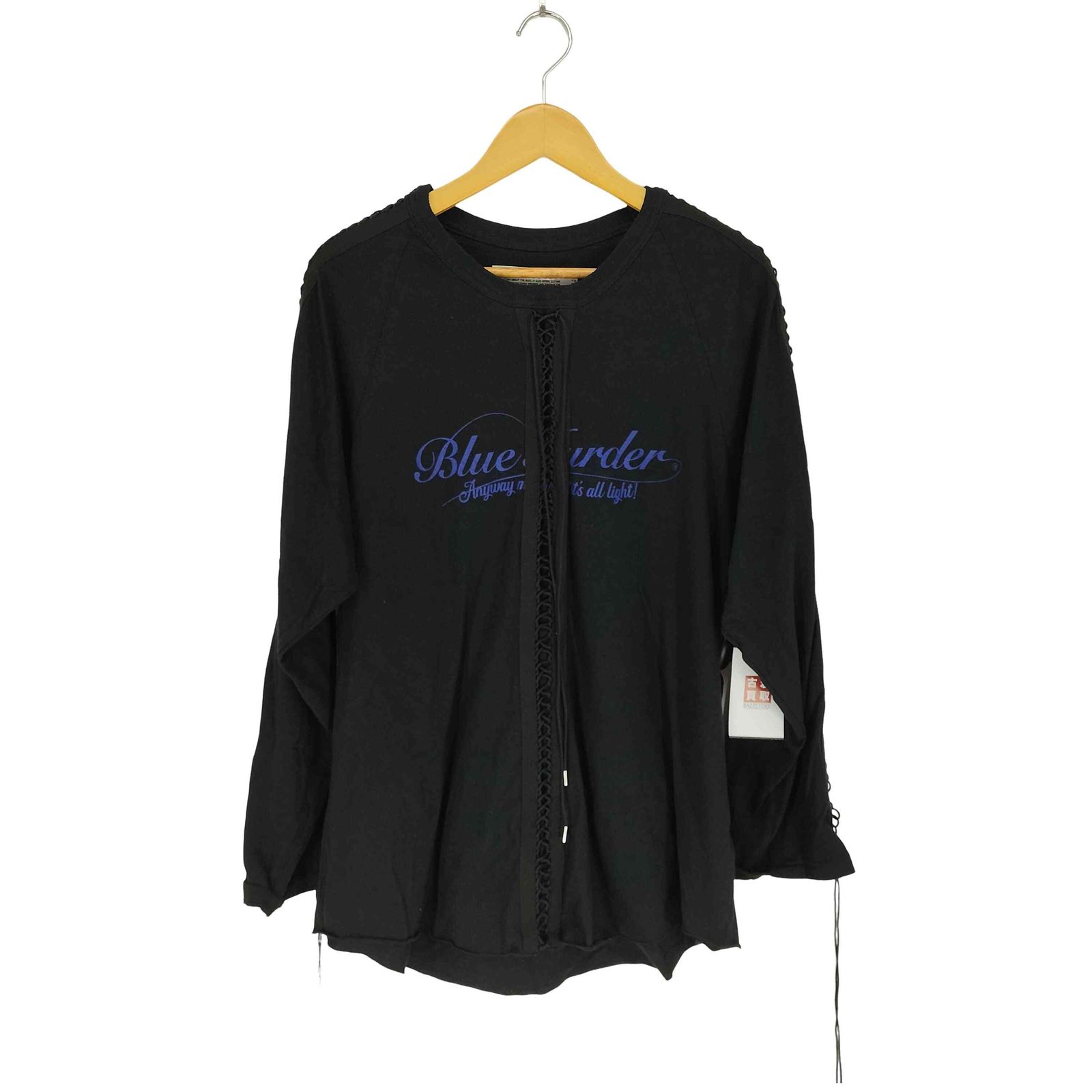 大*翔様 【DAIRIKU】’Blue Marder’ Lace-Up Tee ダイリク DAIRIKU 25SS Blue Marder Lace-Up Tee メンズ JPN:M