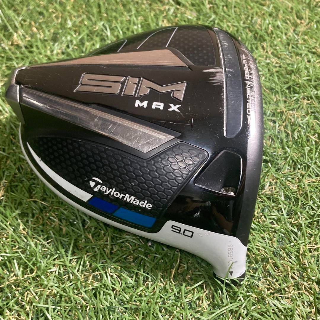 ヘッド　TaylorMade SIMMAX ドライバー　1W9° シムマックス ヘッド テーラーメイド シムマックス 1W9° ドライバー SIMMAX