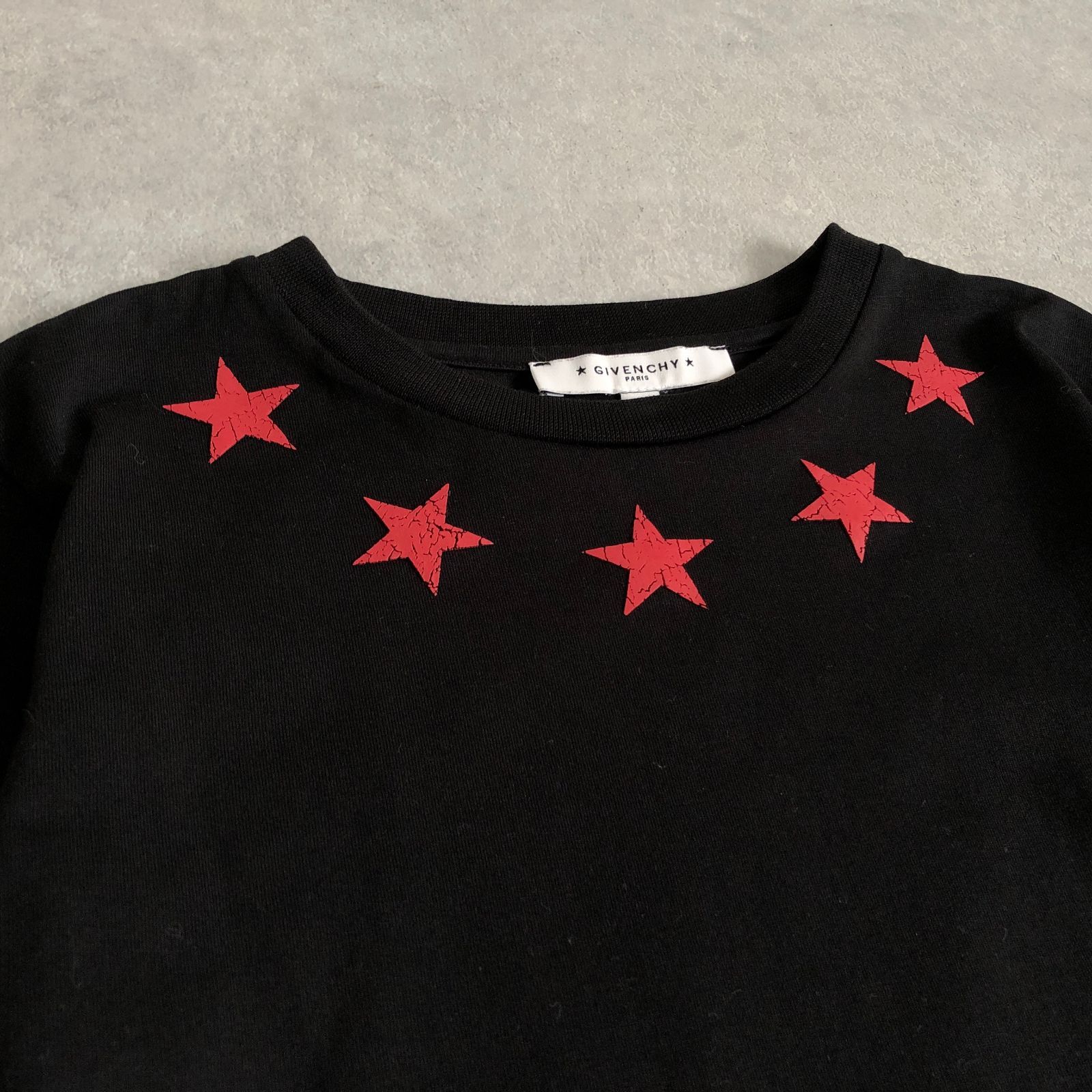 GIVENHY スタープリント 長袖カットソー ロンT ジバンシー