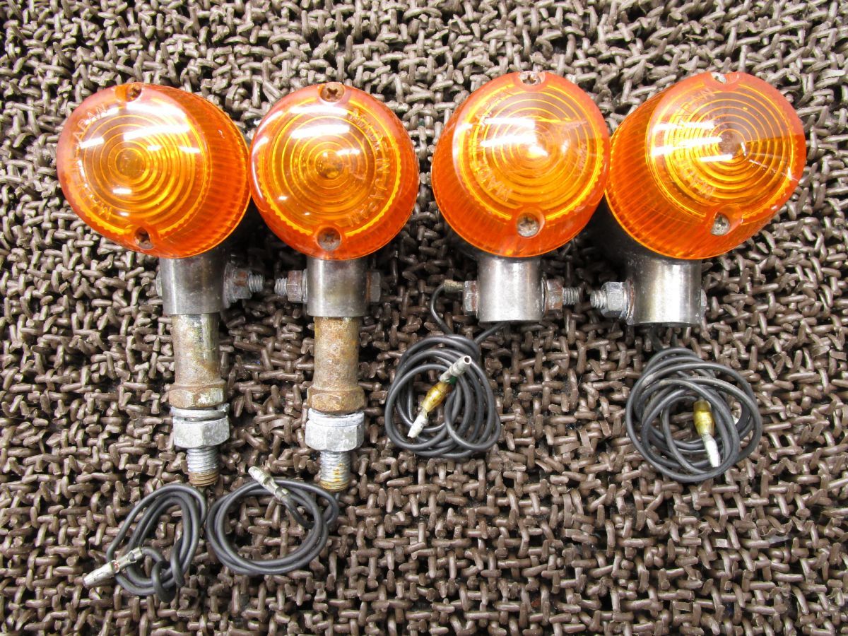 CL250 ウインカー ●A1661 4個セット CL250 ホンダ CL250E キャブ車