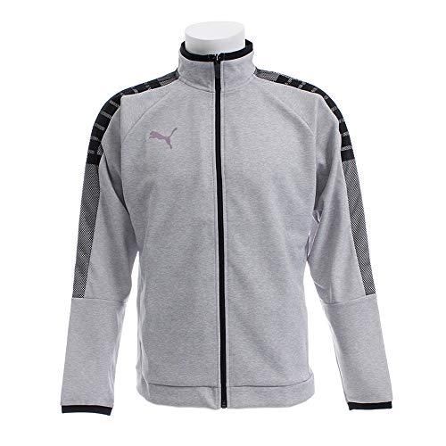 【新品・5営業日で発送】PUMA プーマ トレーニング_ジャケット (656326) 色 : 04LIGHT_GREY サイズ : XXL 