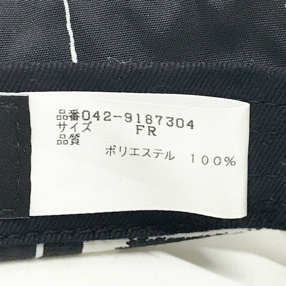ST ANDREWS セントアンドリュース サンバイザー 総柄 ブラック系