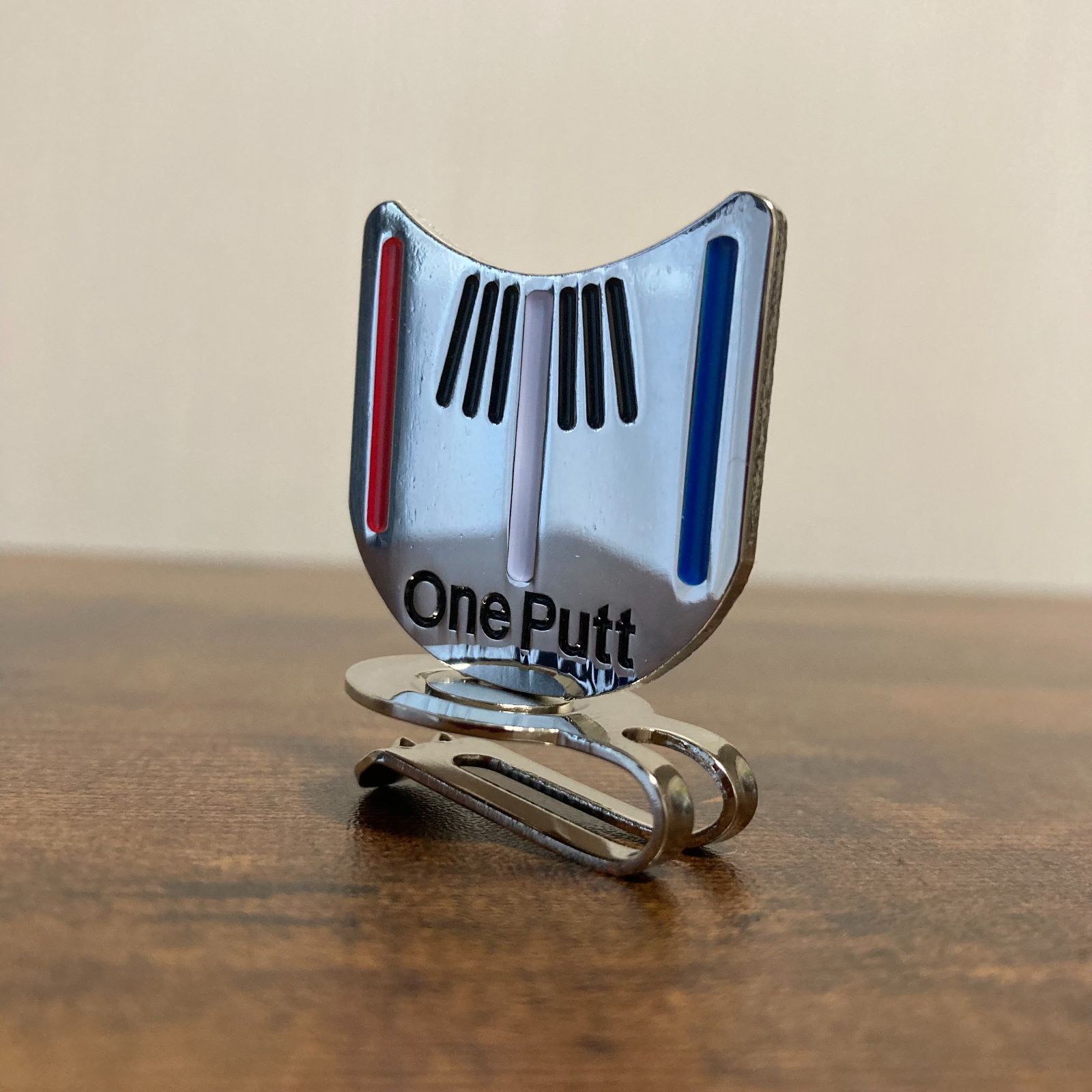 送料無料】ゴルフアクセサリー ボールマーカー OnePut シルバー