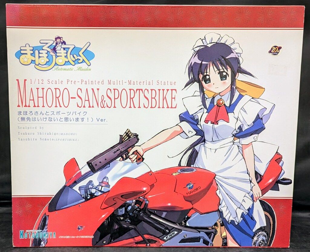 コトブキヤ まほろまてぃっく まほろさんとスポーツバイク 無免はいけないと思います！ Ver. 通常版 1/12 PVC