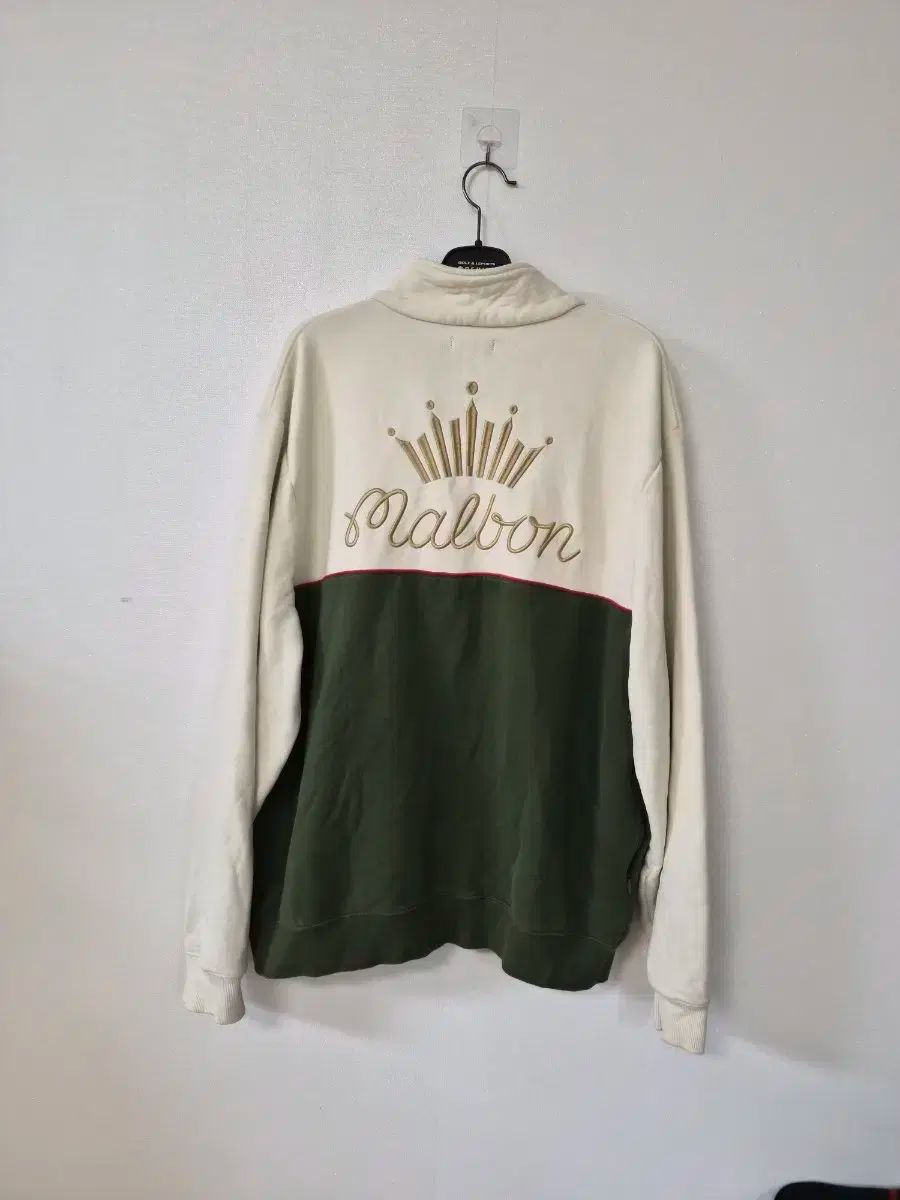 マルボンゴルフ ブッシュ ミルズ ハーフジップアップ スウェット 110 LLC-HASEGAWATOSO_COM