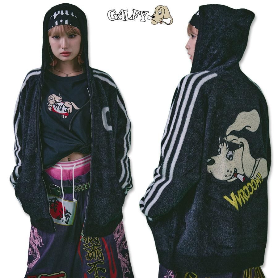 ガルフィーパーカー GALFY】GALPEE ゴーストZIPパーカー 151029 ガルフィー トップス
