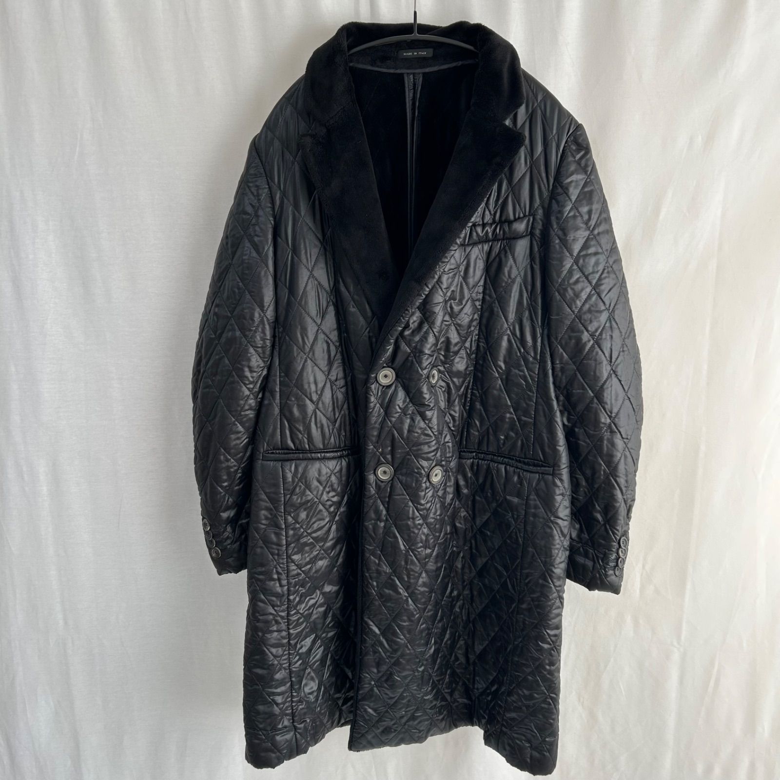 EMPORIO ARMANI 幾何学模様 ロングコート