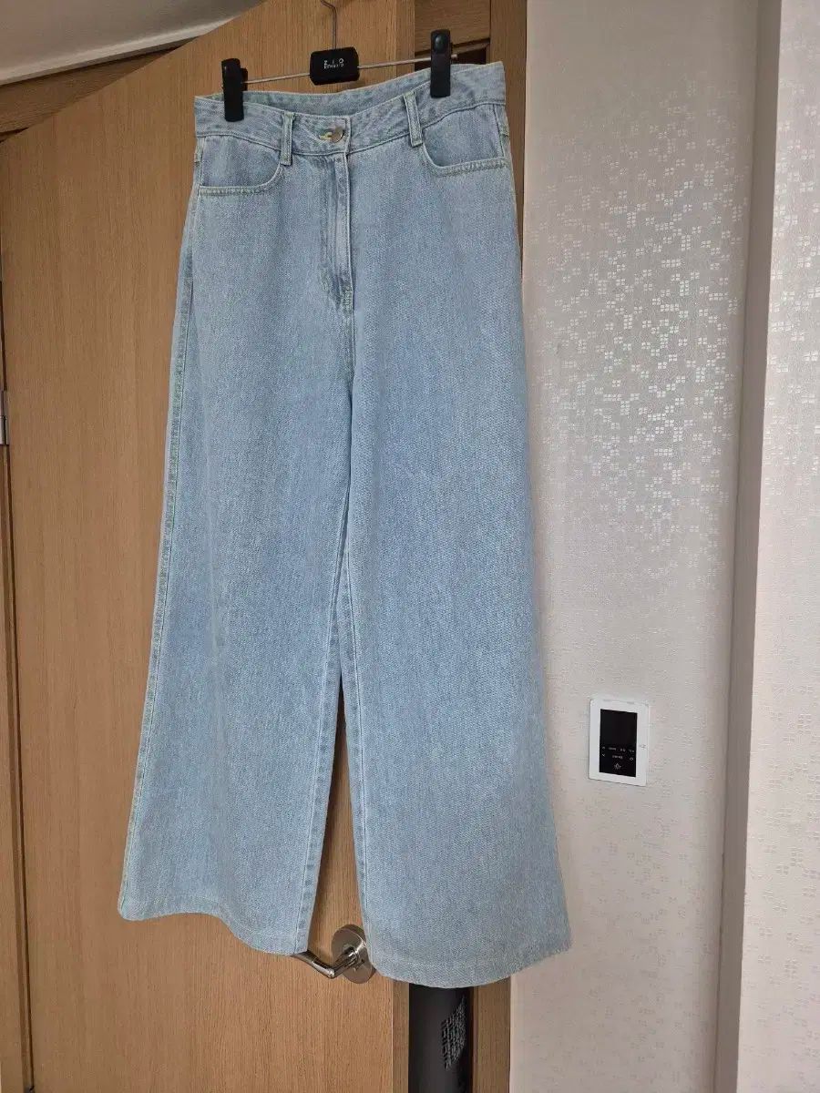 jsny ジル スチュワートニューヨーク デニム ワイド パンツ