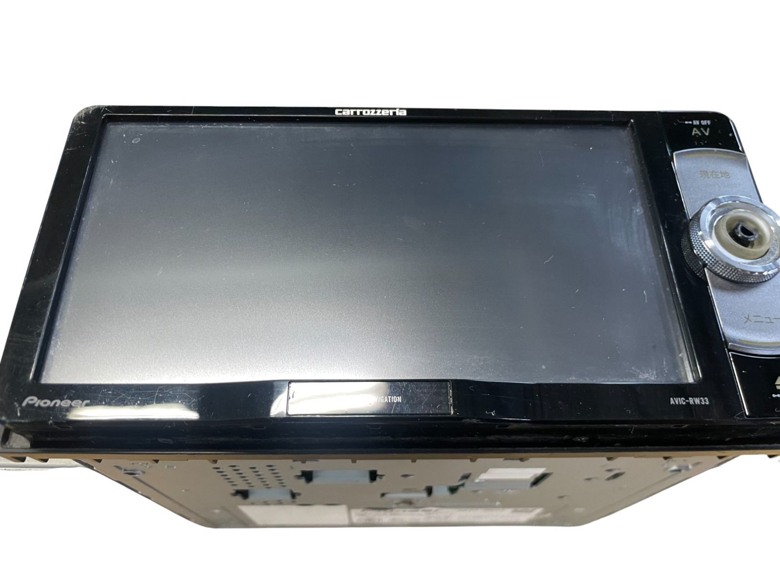 管理番号 4326 アクア AVIC-RW33 社外ナビ 地図データー2015年度版