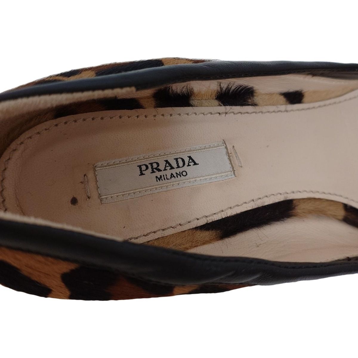PRADA(プラダ) パンプス 37 1/2 レディース - ライトブラウン