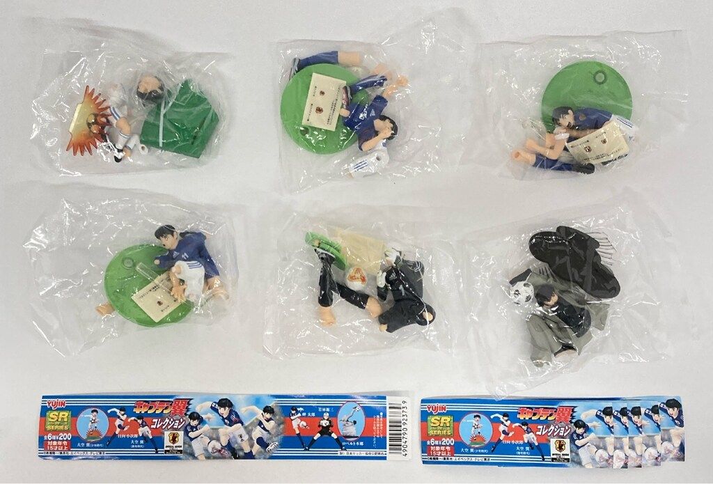 キャプテン翼 ユージン ガシャポンフィギュアセット全6種 新品 キャプテン翼 ユージン ガシャポンフィギュアセット全6種 新品