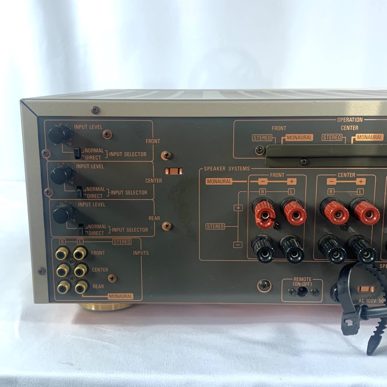 AVパワーアンプ デノン