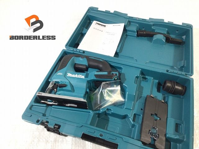 ♥品 makita マキタ 18V 充電式ジグソー JV184DZK 本体 ケース 替刃付き コードレス 電動ノコギリ 木工加工 112295